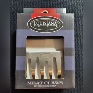Louisiana Grills Stainless Steel Meat Claws For Shredding BBQ Pork Chicken BNIB